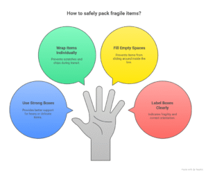 Tips for Safely Packing Fragile Items at Home - visual selection