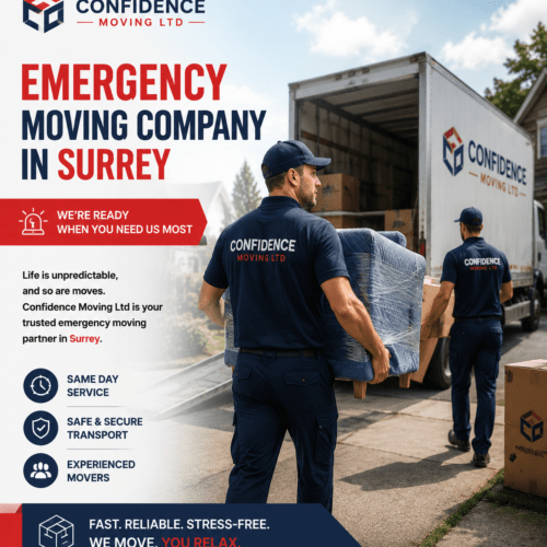 Emergency Moving Company in Surrey Confidence Moving ltd