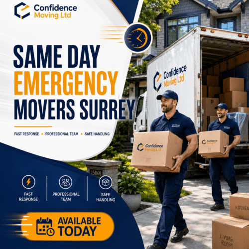 Same Day Emergency Movers Surrey Confidence Moving LTD