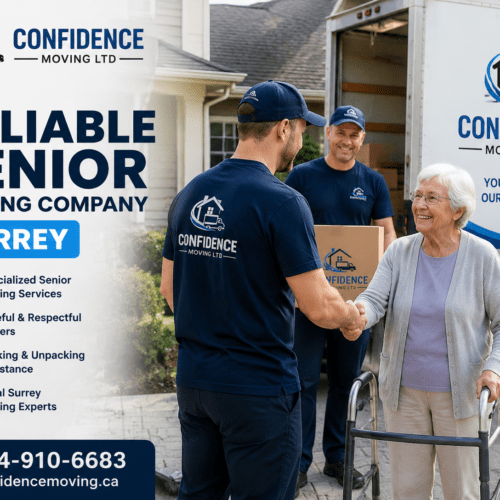 Senior Moving Company Surrey Confidence Moving ltd