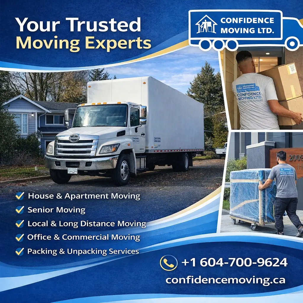 residential moving company in Abbotsford helping families relocate safely